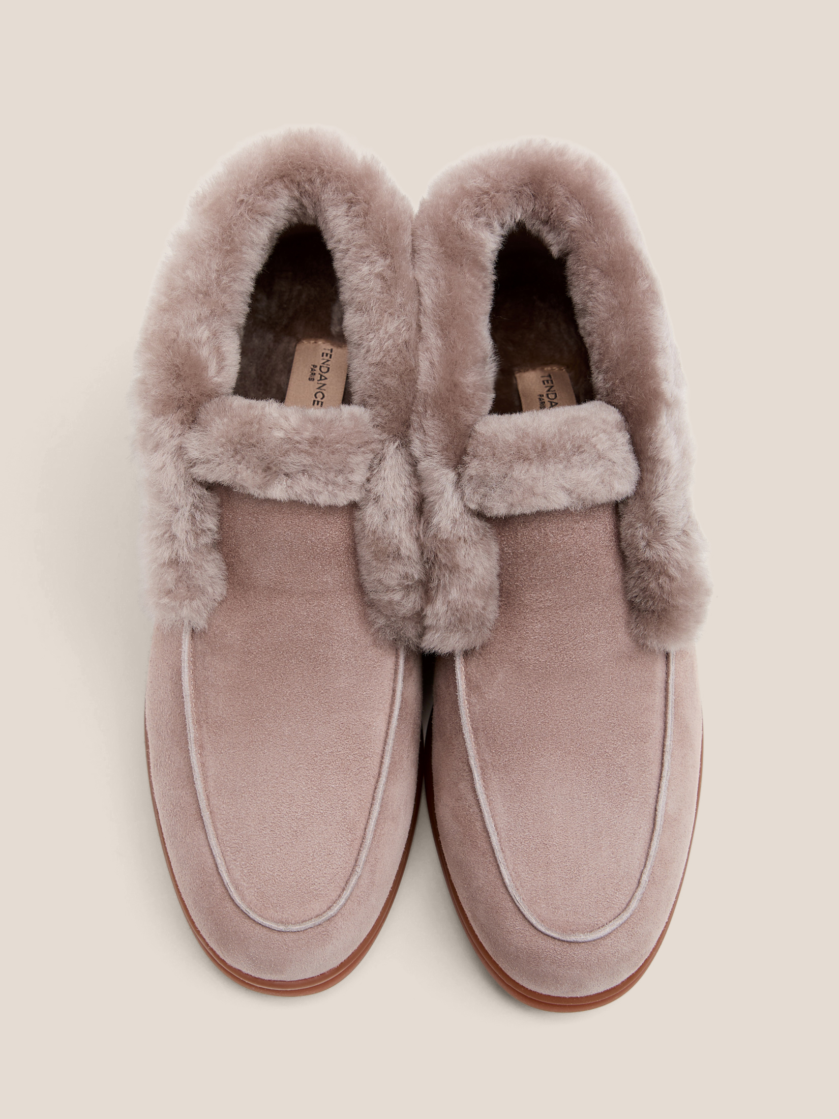 Женские высокие лоферы TENDANCE 4748018, пыльно-розовый