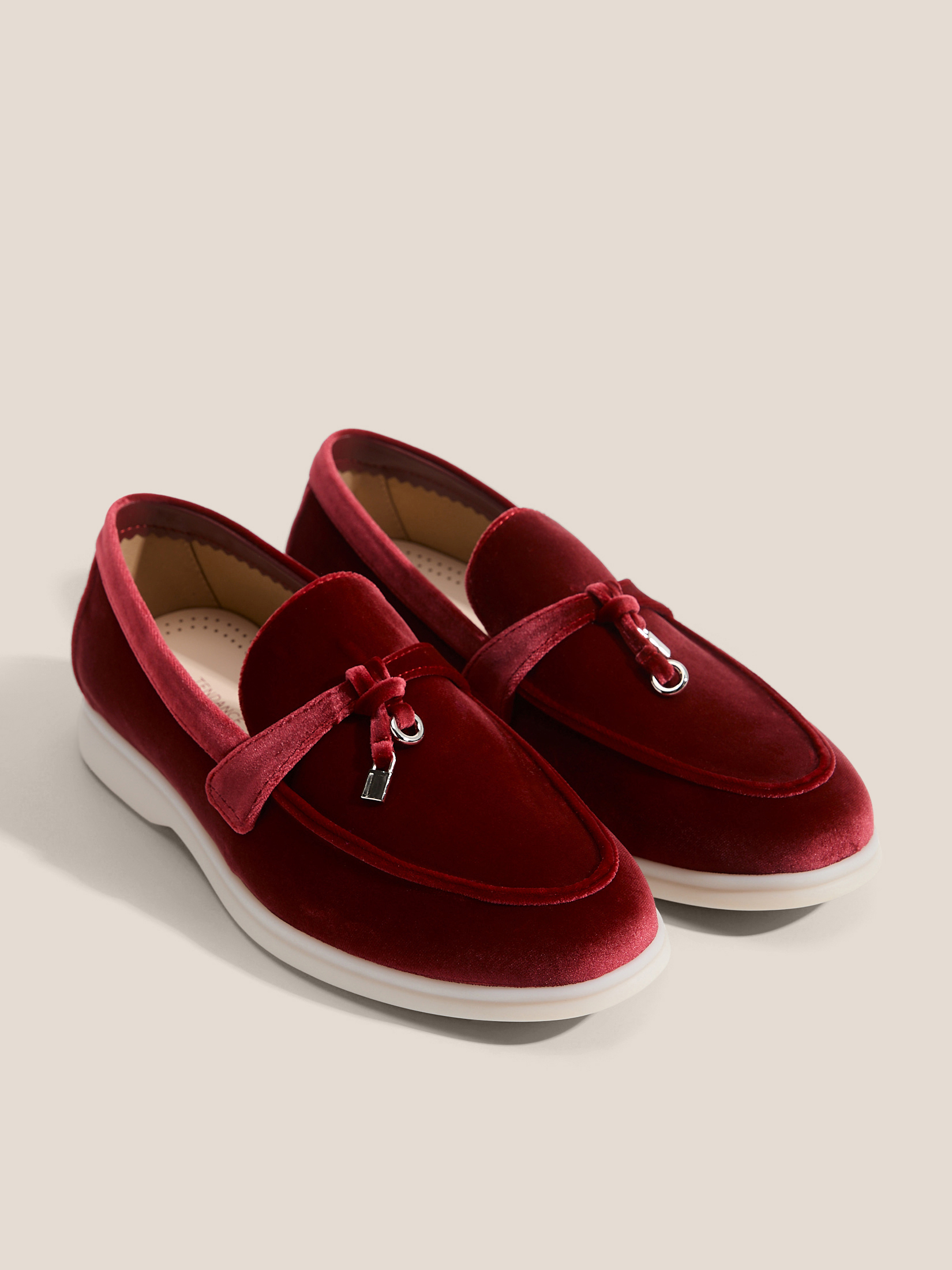 Женские лоферы TENDANCE 4938081, рубиновый
