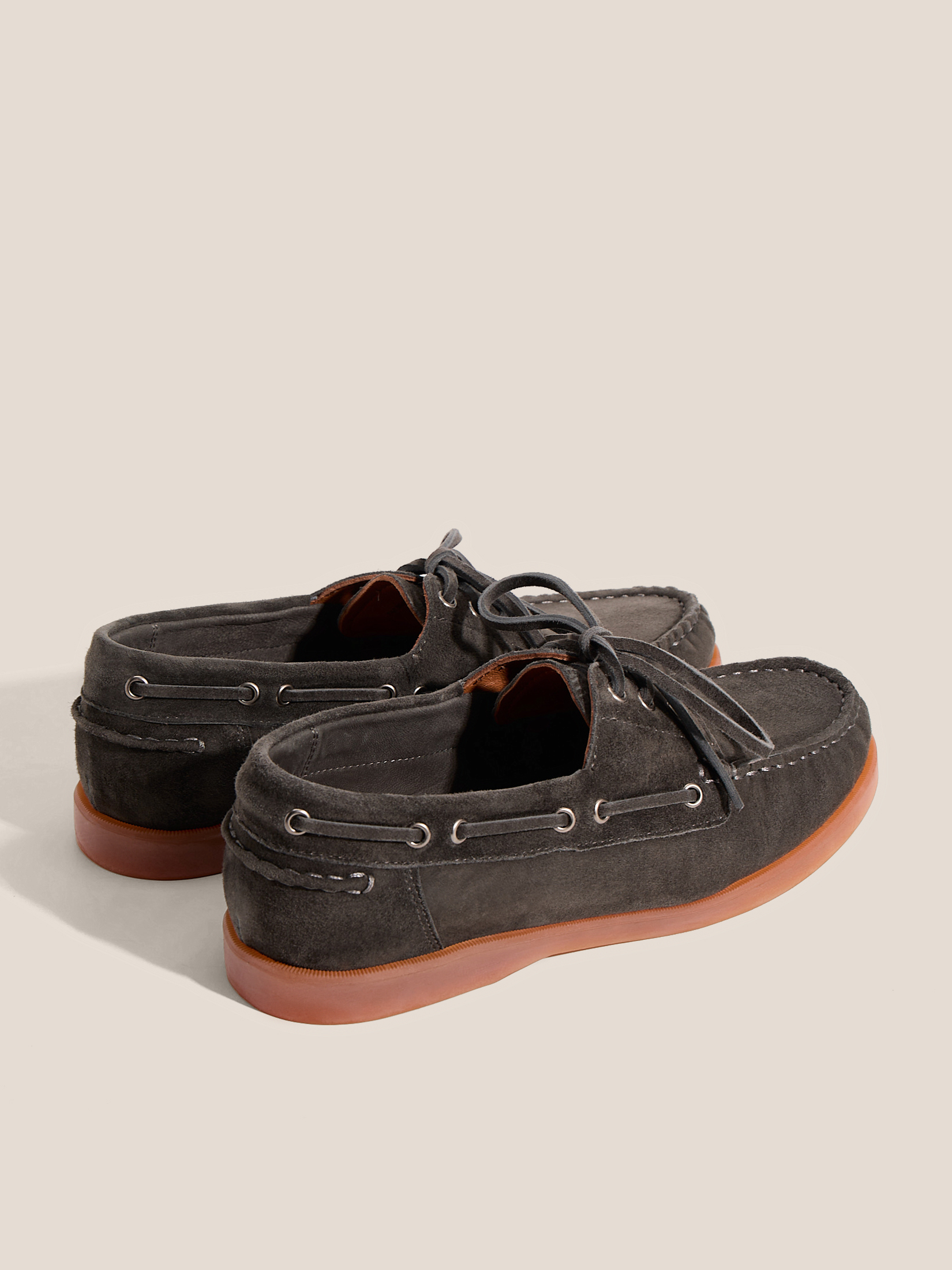 Женские топсайдеры MAISON DAVID 4818295, антрацитовый