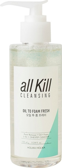 798 р. 998 р. Очищающее гидрофильное масло-пенка All Kill Cleansing Oil To Foam Fresh освежающее