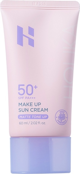 874 р. 1005 р. Солнцезащитный крем для лица + матовая база под макияж Make Up Sun Cream Matte Tone Up SPF 50+ PA+++