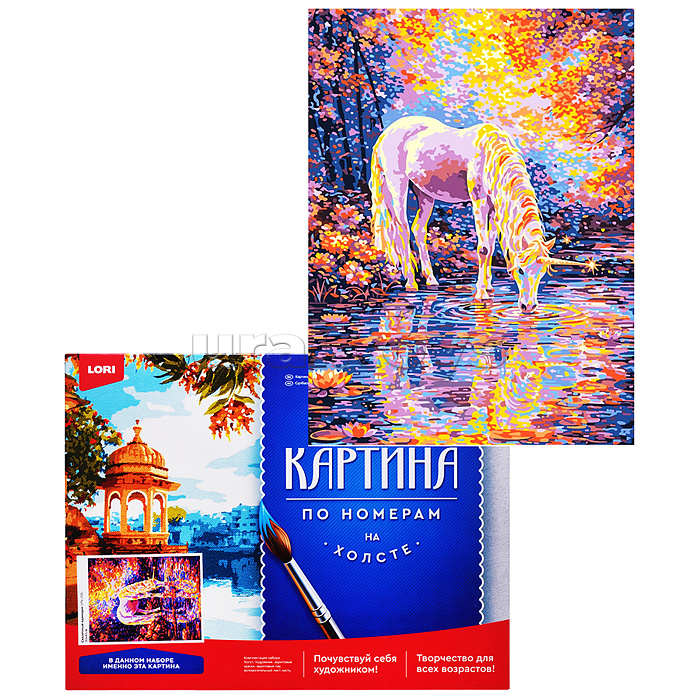 Картина по номерам холст на подрамнике 30х40