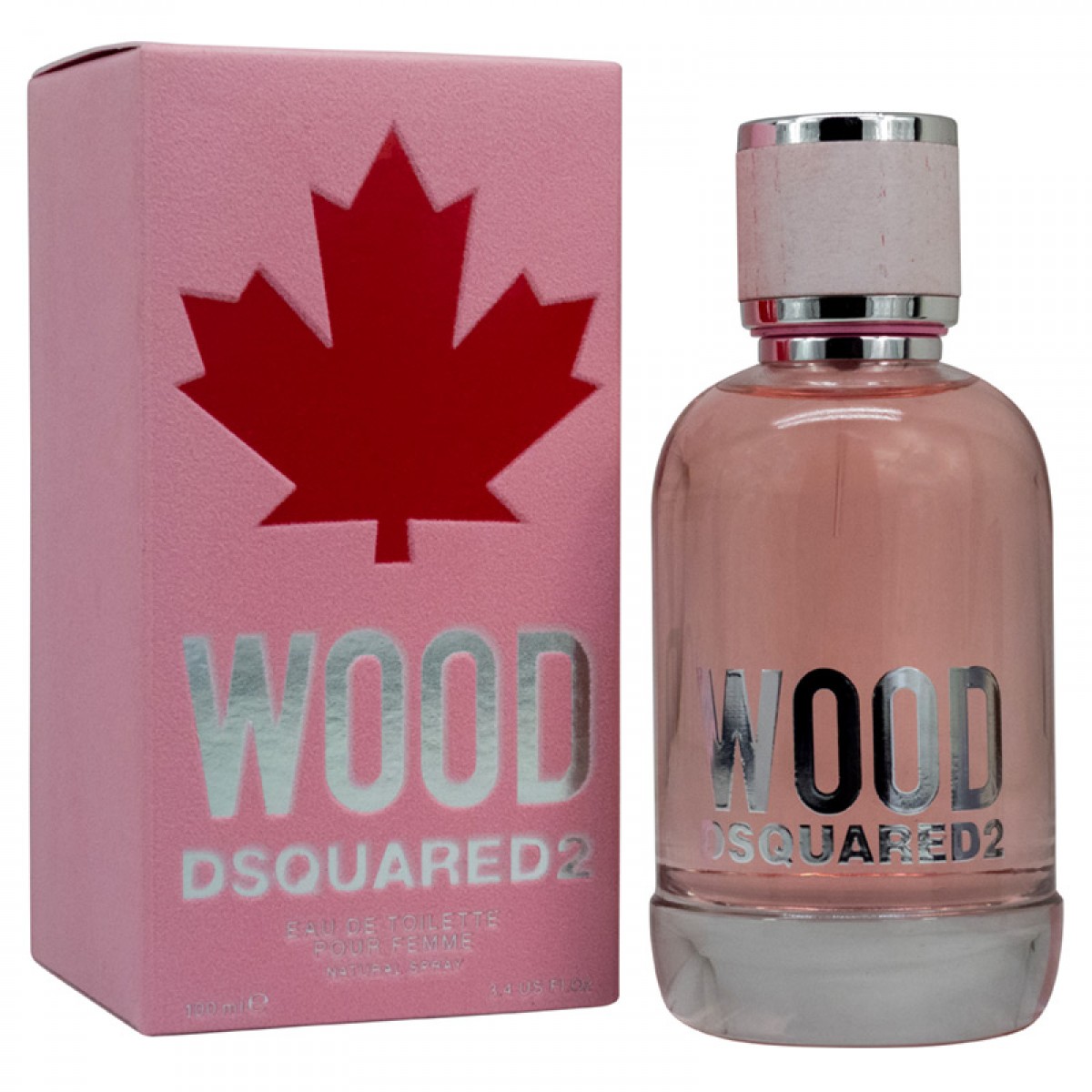 Dsquared2 Wood,edt., 100ml (розовый)