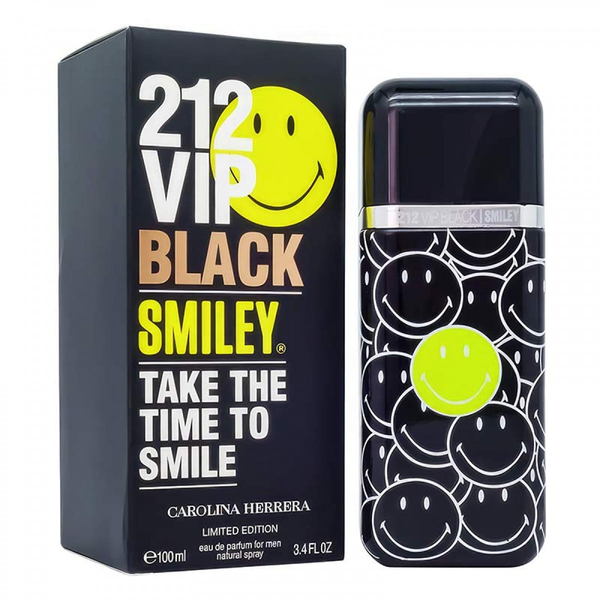 Carolina Herrera 212 VIP Black Smiley,edp., 100ml