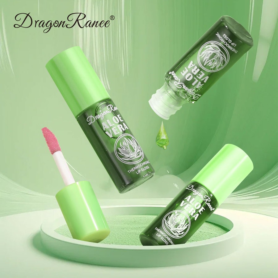 Проявляющийся блеск для губ с Алоэ Вера Kiss Beauty, 3,5 мл.