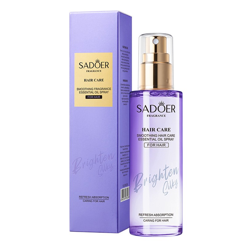 Спрей для блеска волос с комплексом масел Sadoer Fragrance, 75 мл.