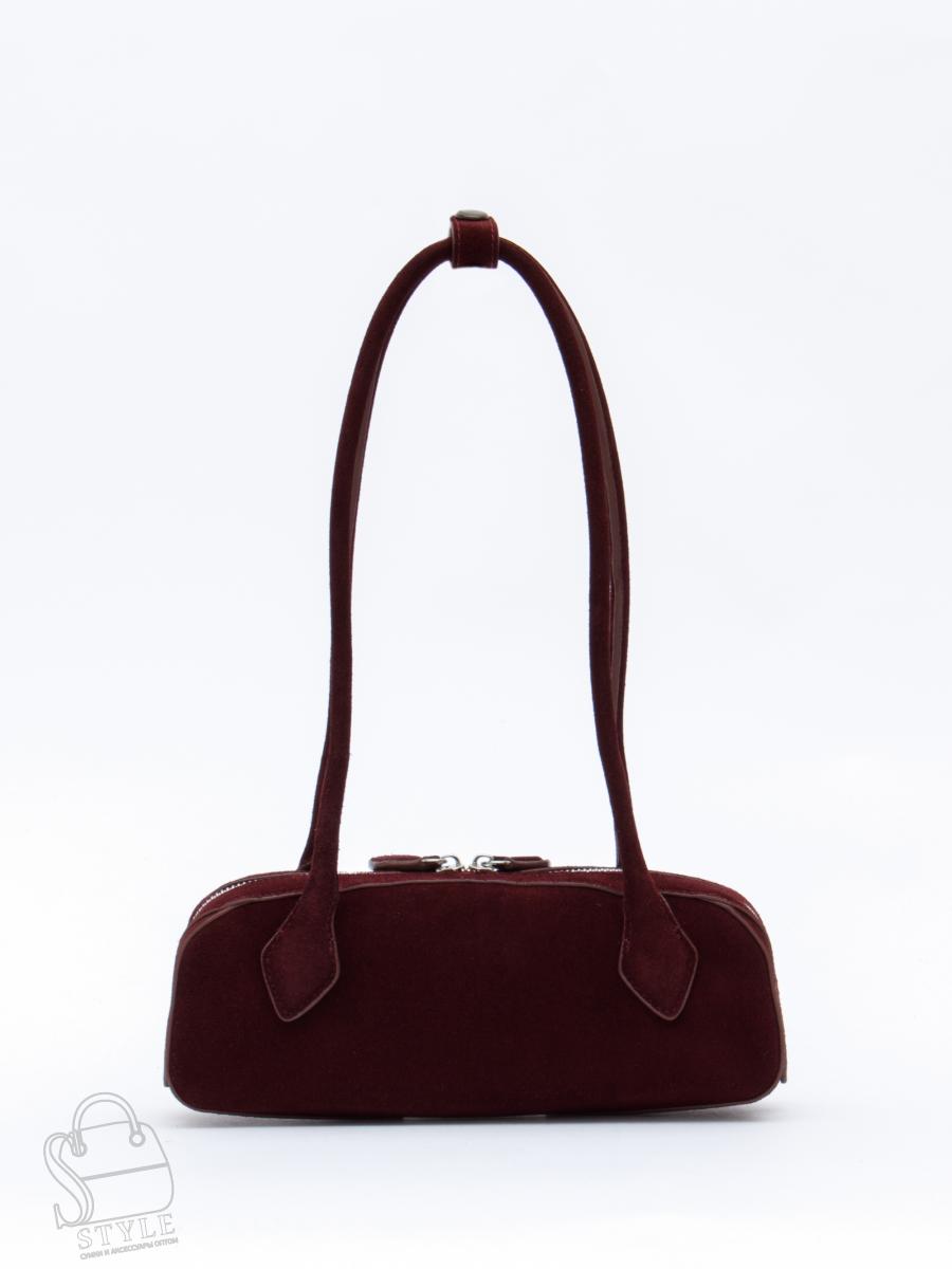 Сумка женская кожаная 89-6830-1VG wine red Vitelli Grassi