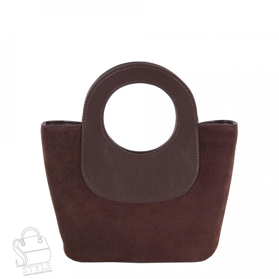 Сумка женская кожаная 56075BDAA coffee Baidou