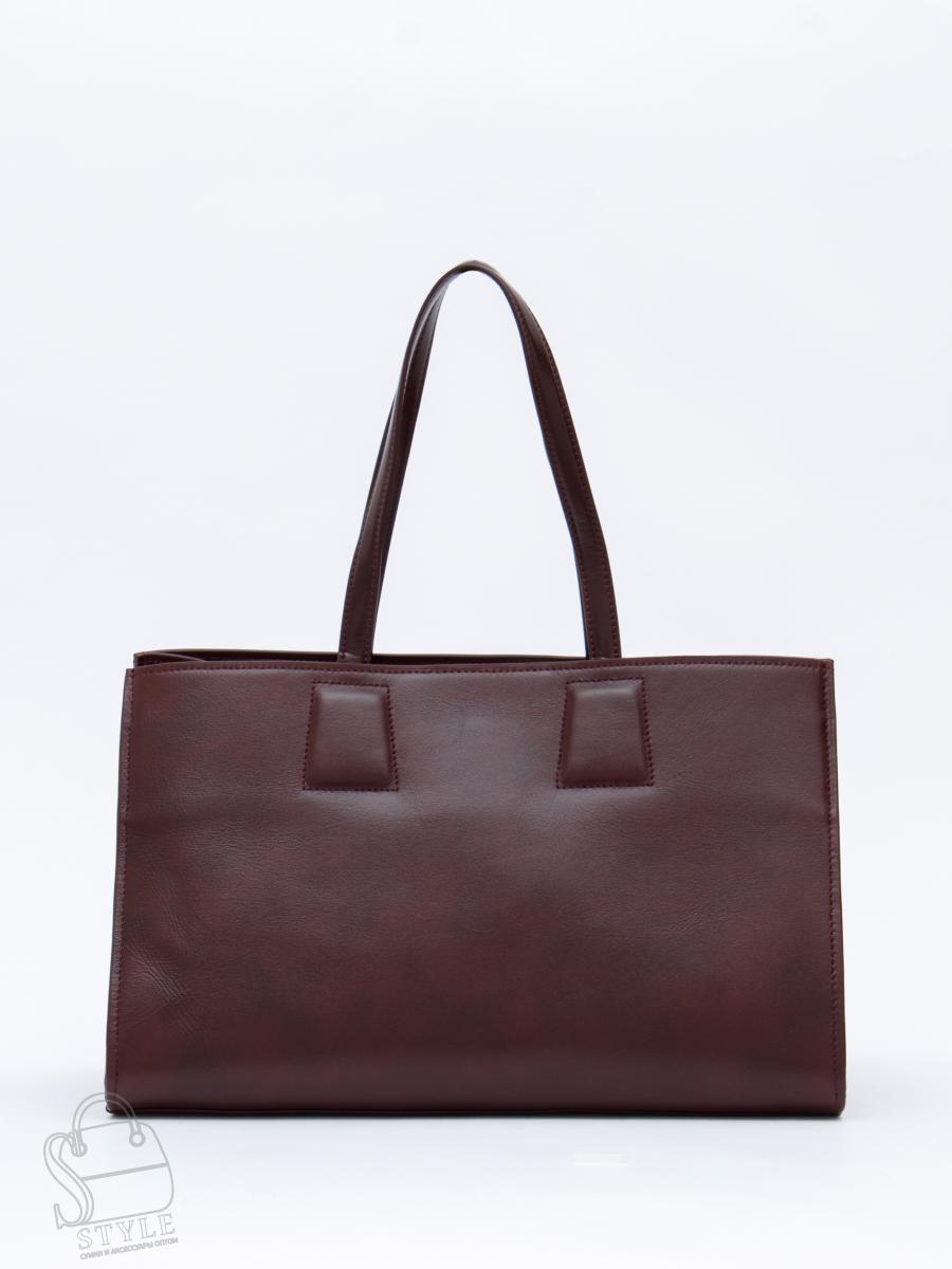 Сумка женская кожаная 1008M wine red Polina&Eiterou