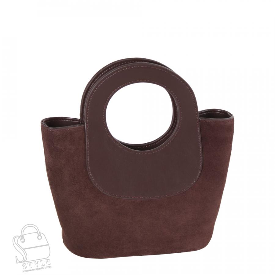 Сумка женская кожаная 56075BDAA coffee Baidou