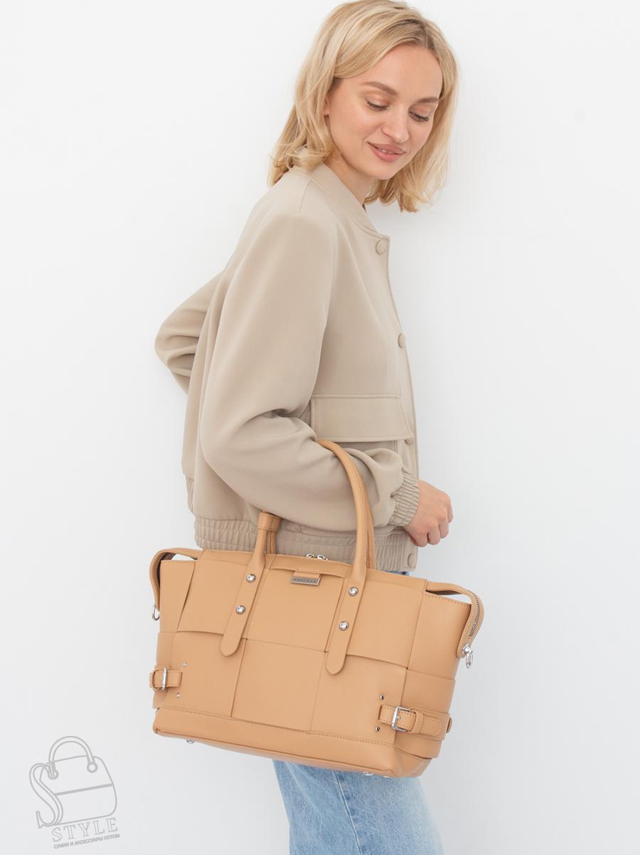 Сумка женская 58457 camel Velina Fabbiano-Safenta