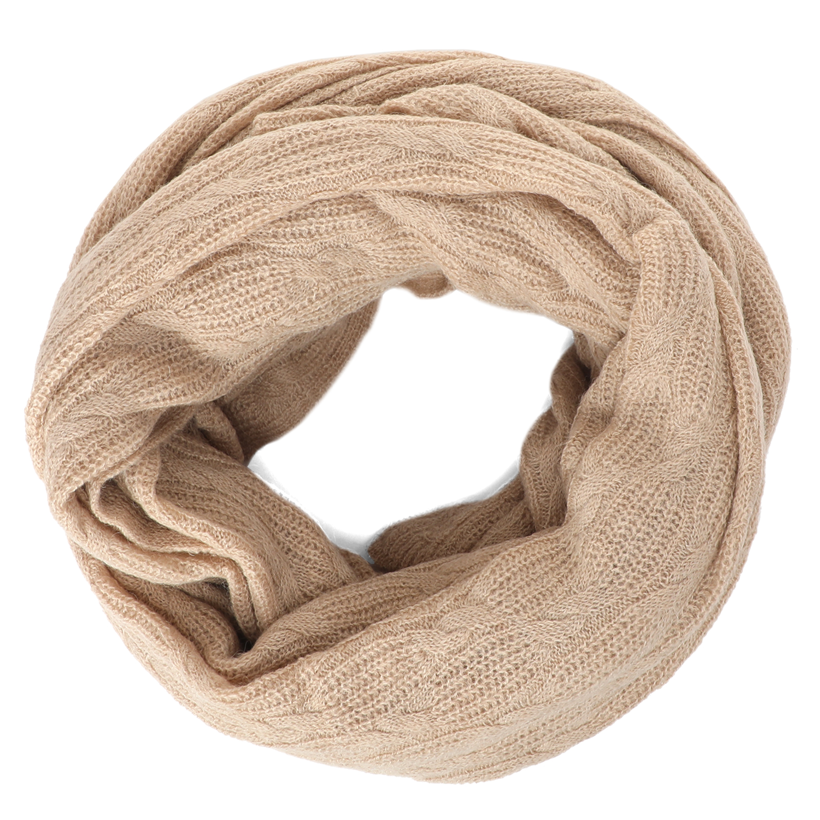 Женский шарф 210х65 см MAISON DAVID camel hair shawl