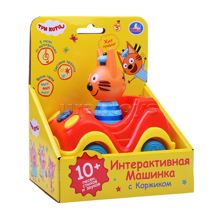 Машинка с фигуркой коржика