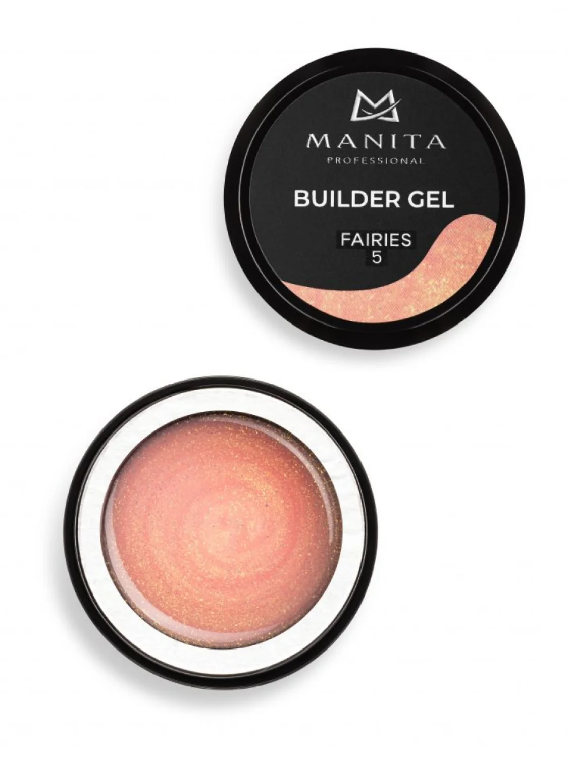MANITA Гель моделирующий для ногтей / Builder Gel Fairies №05, 15 мл 28216