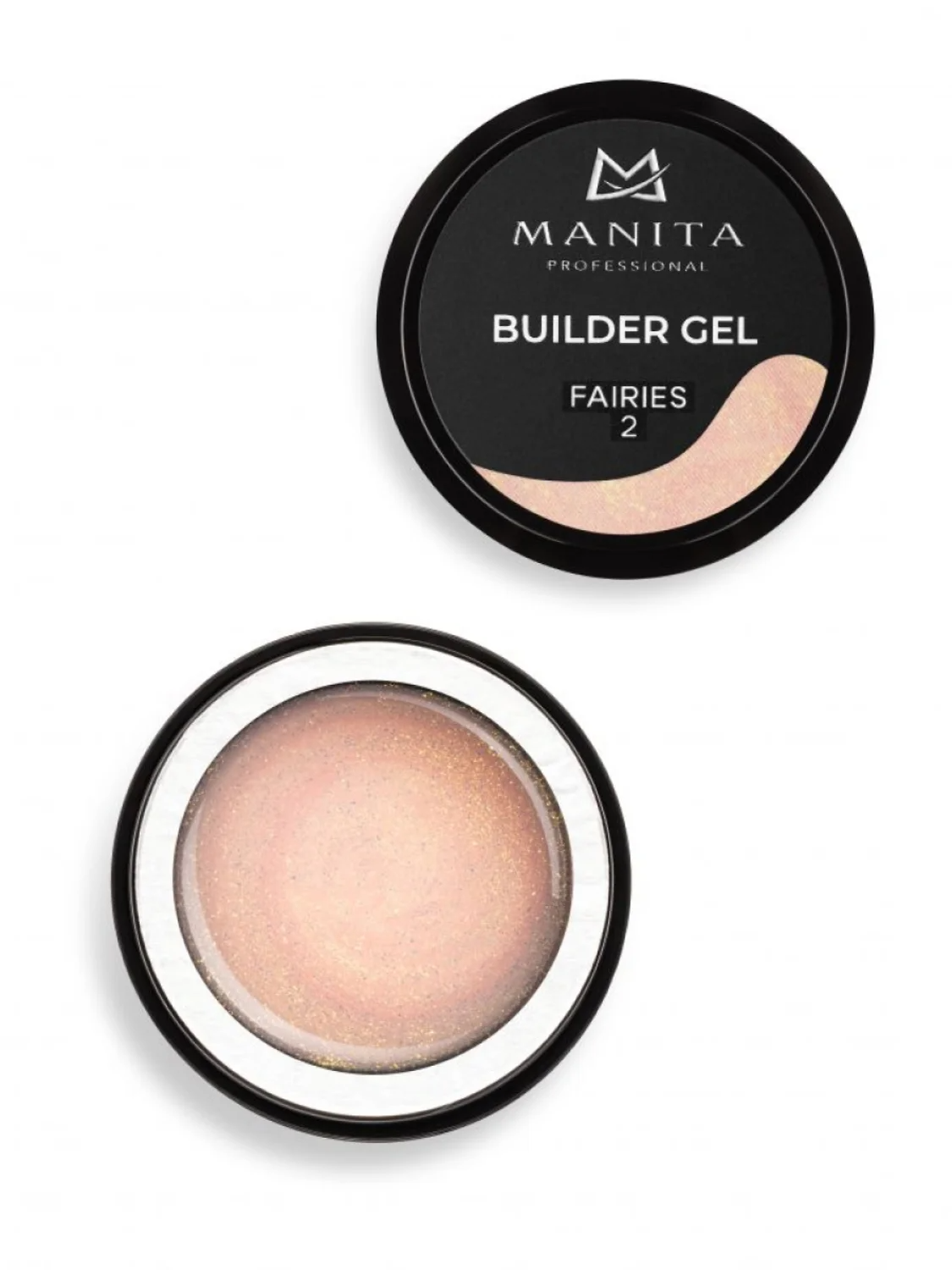 MANITA Гель моделирующий для ногтей / Builder Gel Fairies №02, 15 мл 28213