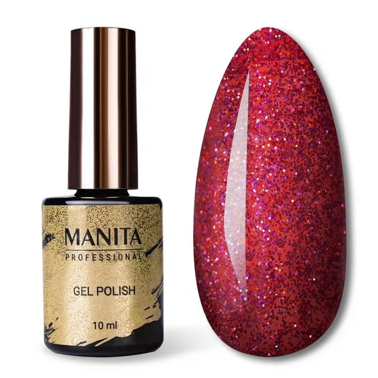 MANITA Гель-лак для ногтей / Classic №111, Shiny Rose, 10 мл 23874