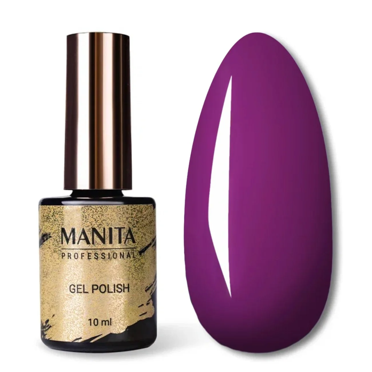 MANITA Гель-лак для ногтей / Classic №51, Vampy Purple, 10 мл 23722