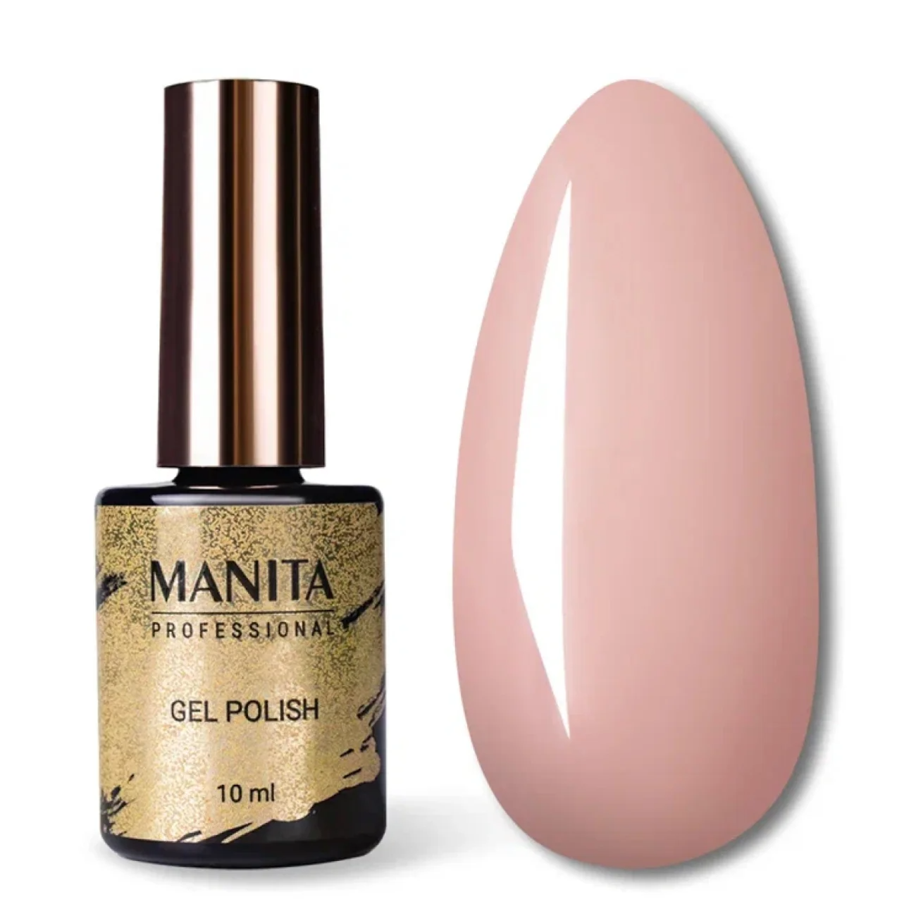 MANITA Гель-лак для ногтей / Classic №021, Peach Milk, 10 мл 23515