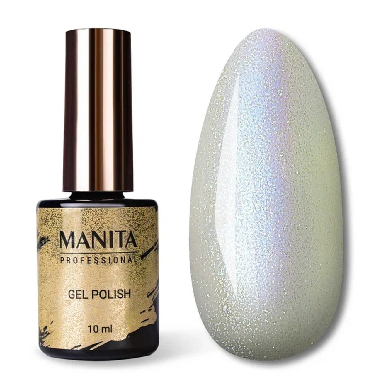 MANITA Гель-лак для ногтей / Classic №105, Arctic White, 10 мл 23869