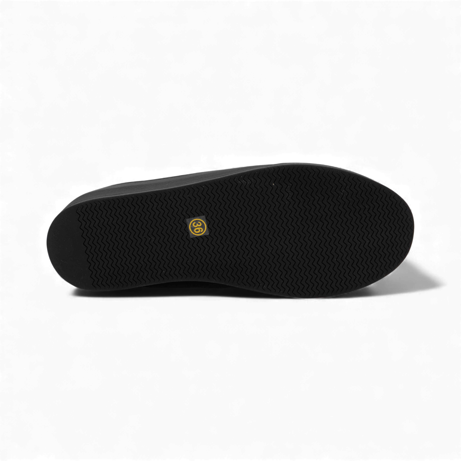 Кроссовки из натуральной кожи MS-S253 черные