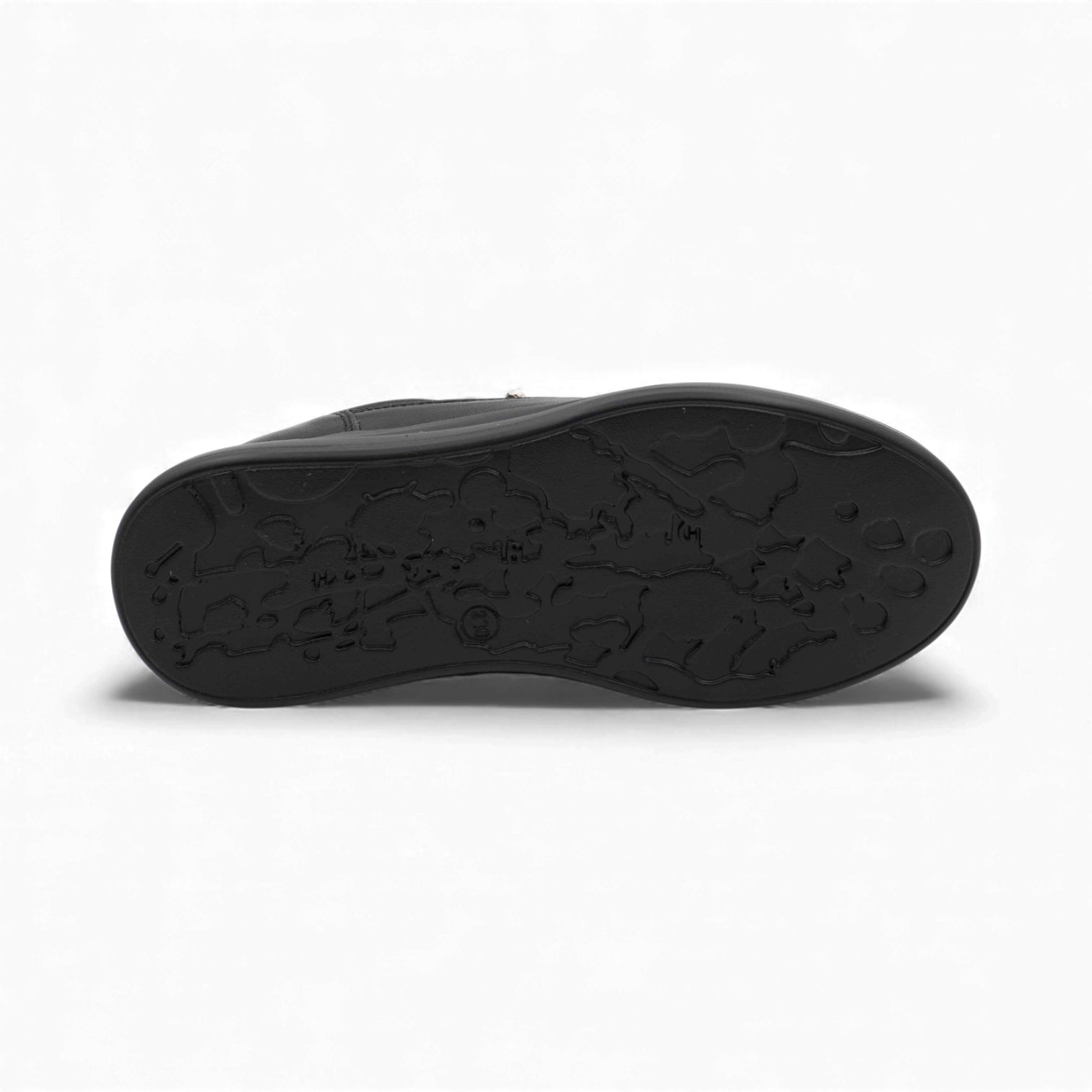 Кроссовки из натуральной кожи MS-S157-1 черные