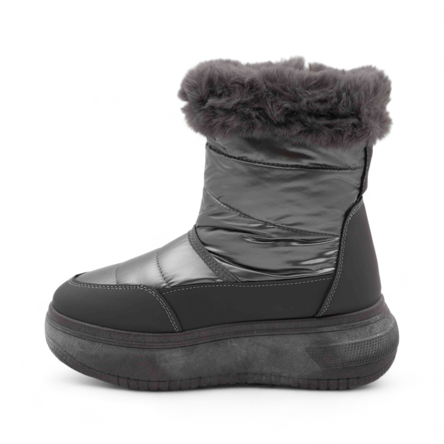 Дутики 1109-15 серые