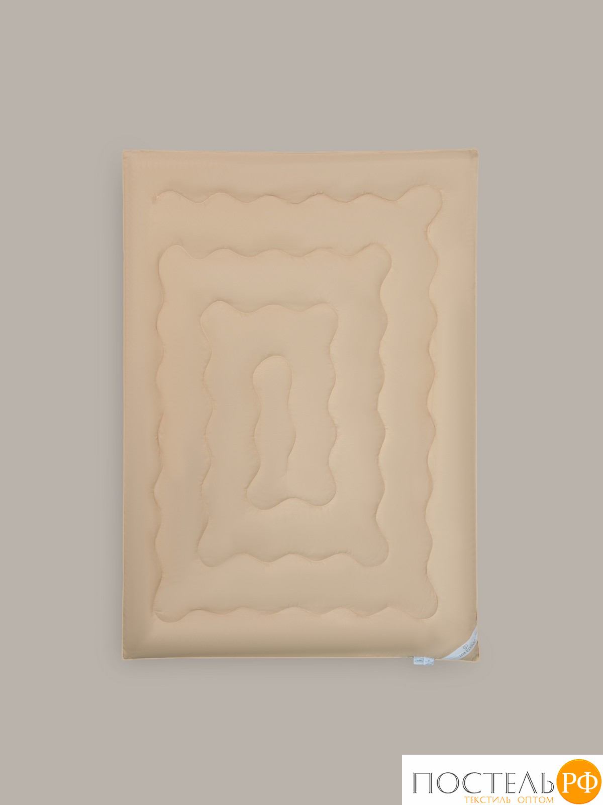 PRIME PRIVE CAMEL SOFTY беж Одеяло лайт 220х240,1пр.,микрофибра CLIMALAST/вербл.шерсть, 200 г/м2, КТ
