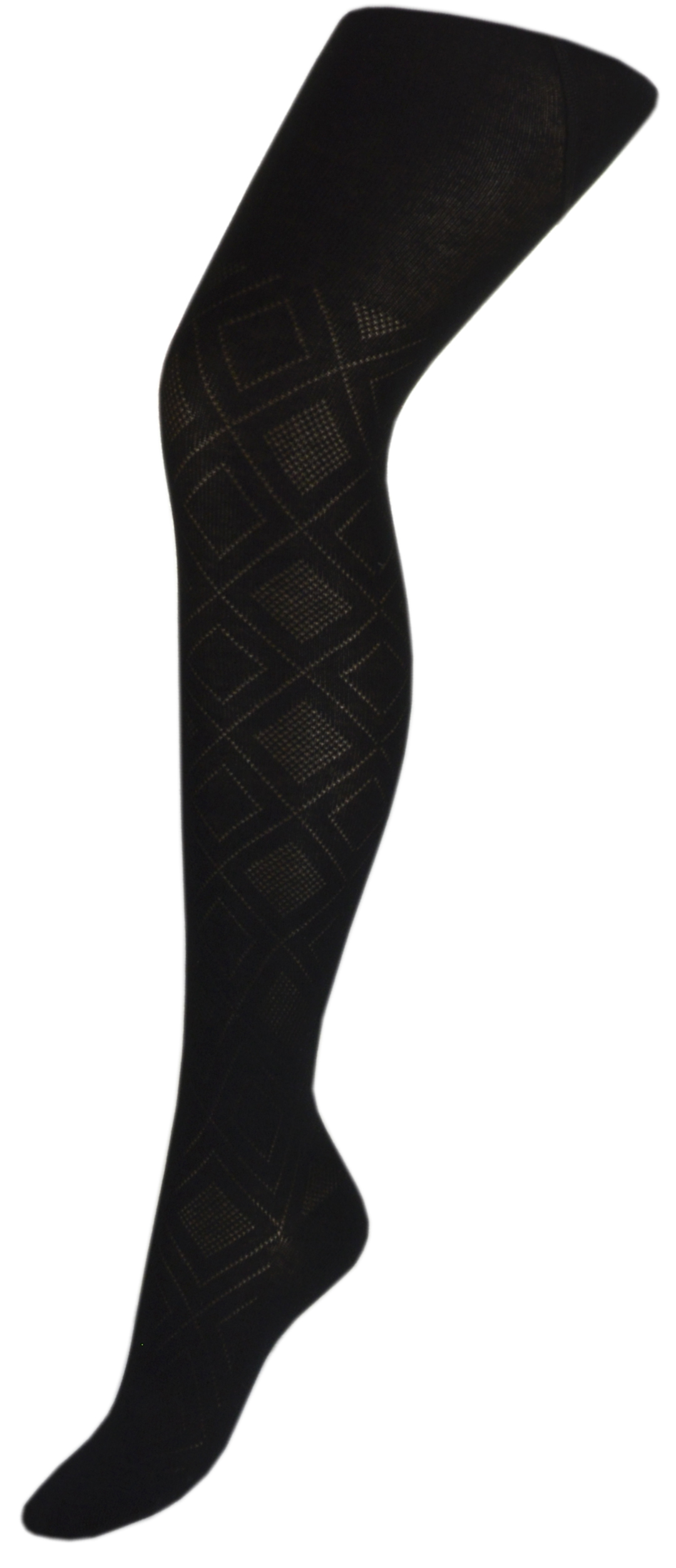 Колготки Para Socks K2D12 Ажур Черный