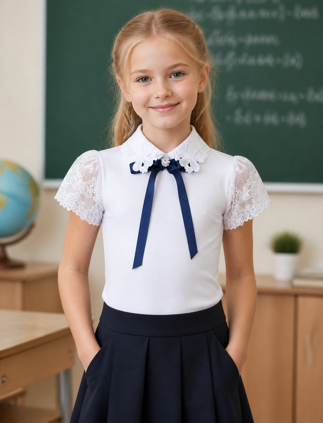 Блузка Colabear 686175 Белый
