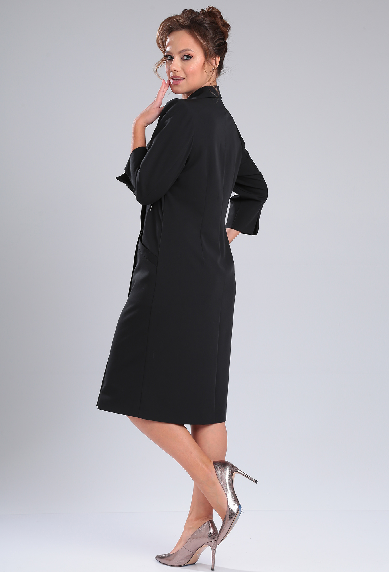 ст. цена2999руб.! Платье Lady Line 559 черный