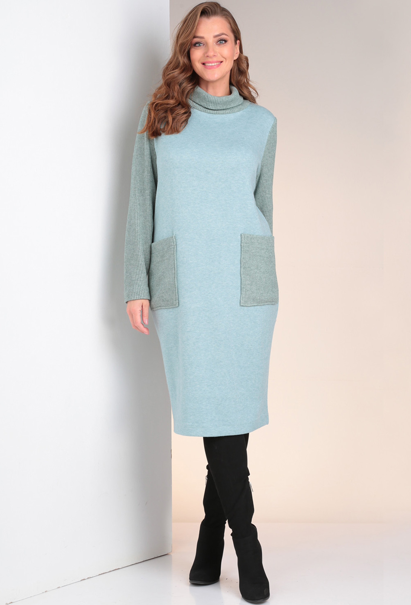 ст. цена2499руб.! Платье Viola Style 01021 мята