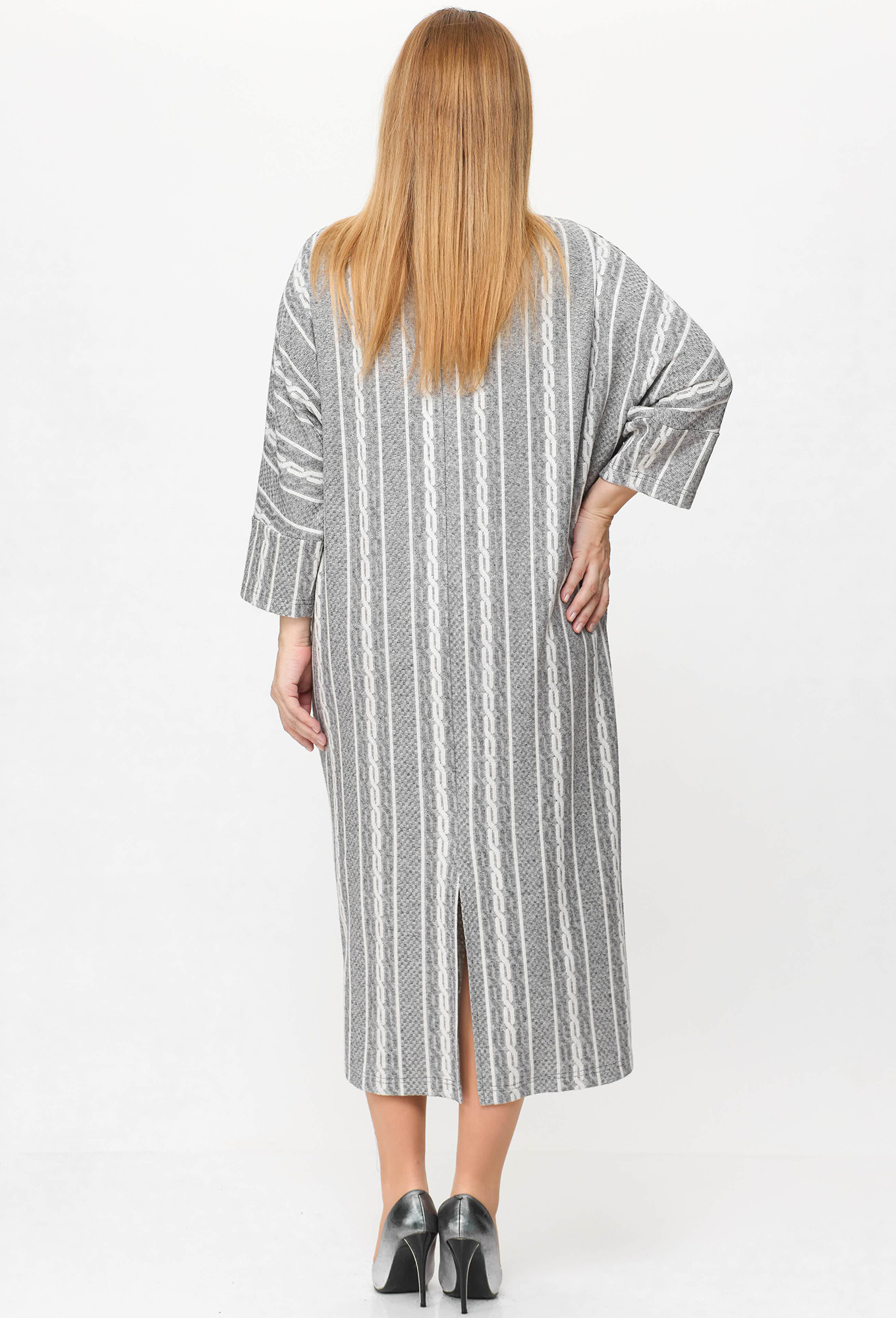 ст. цена2499руб.! Платье Michel Chic 2157 серо-белый