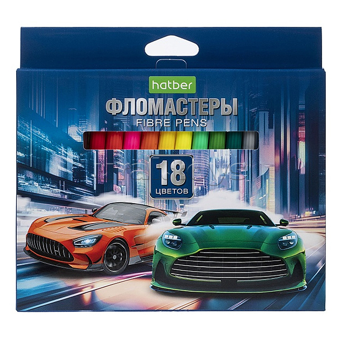 Фломастеры 18 цв.