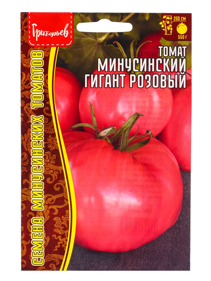 Семена Томат Минусинский Гигант Розовый 5шт. 12.29 г.