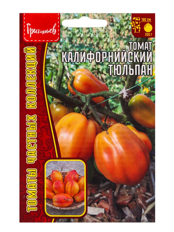 Семена Томат Калифорнийский Тюльпан 5шт. 12.30 г.