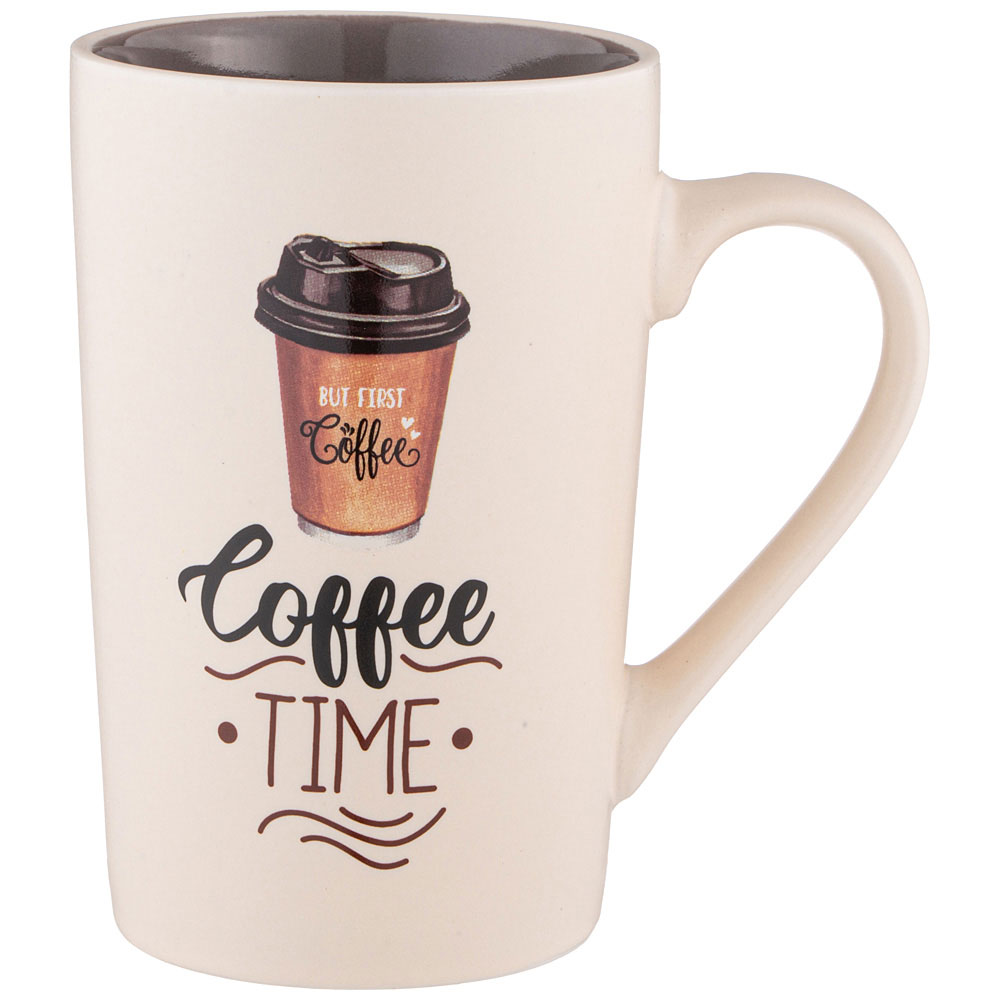 Кружка 385мл Coffee time