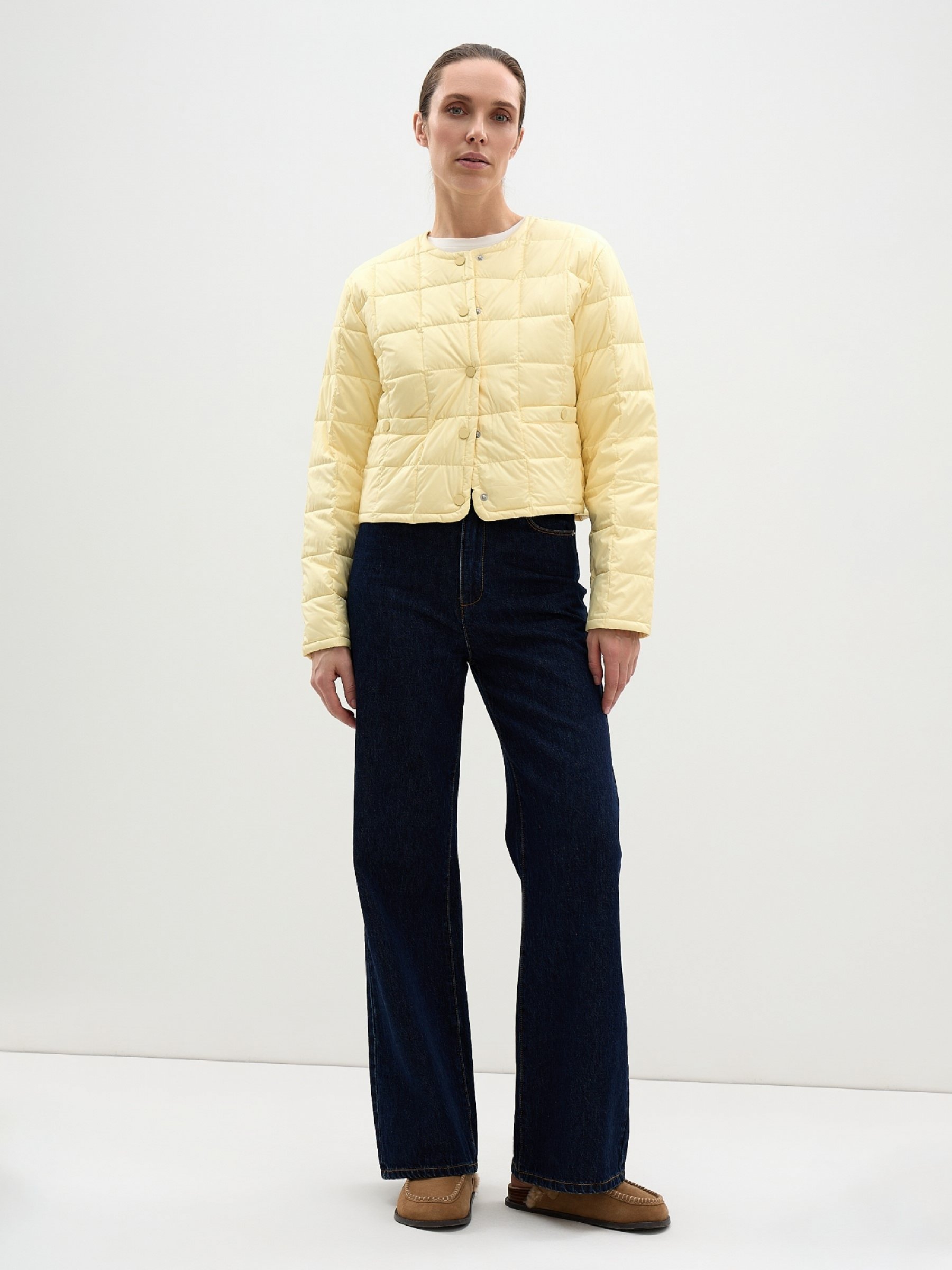 Пуховая куртка SS 240119 - yellow