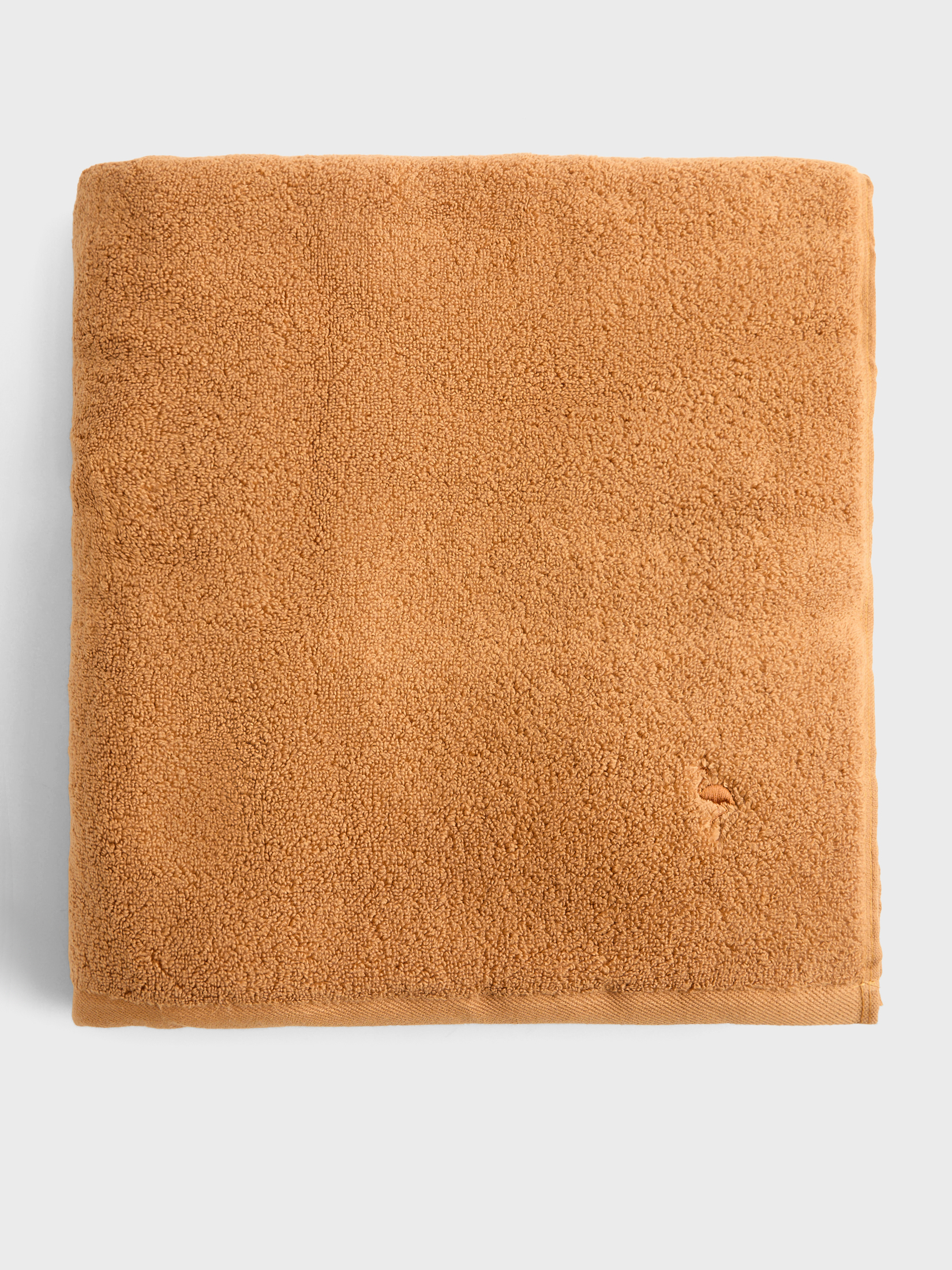 Махровое банное полотенце 100x180 MAISON DAVID 4720374, горчичный