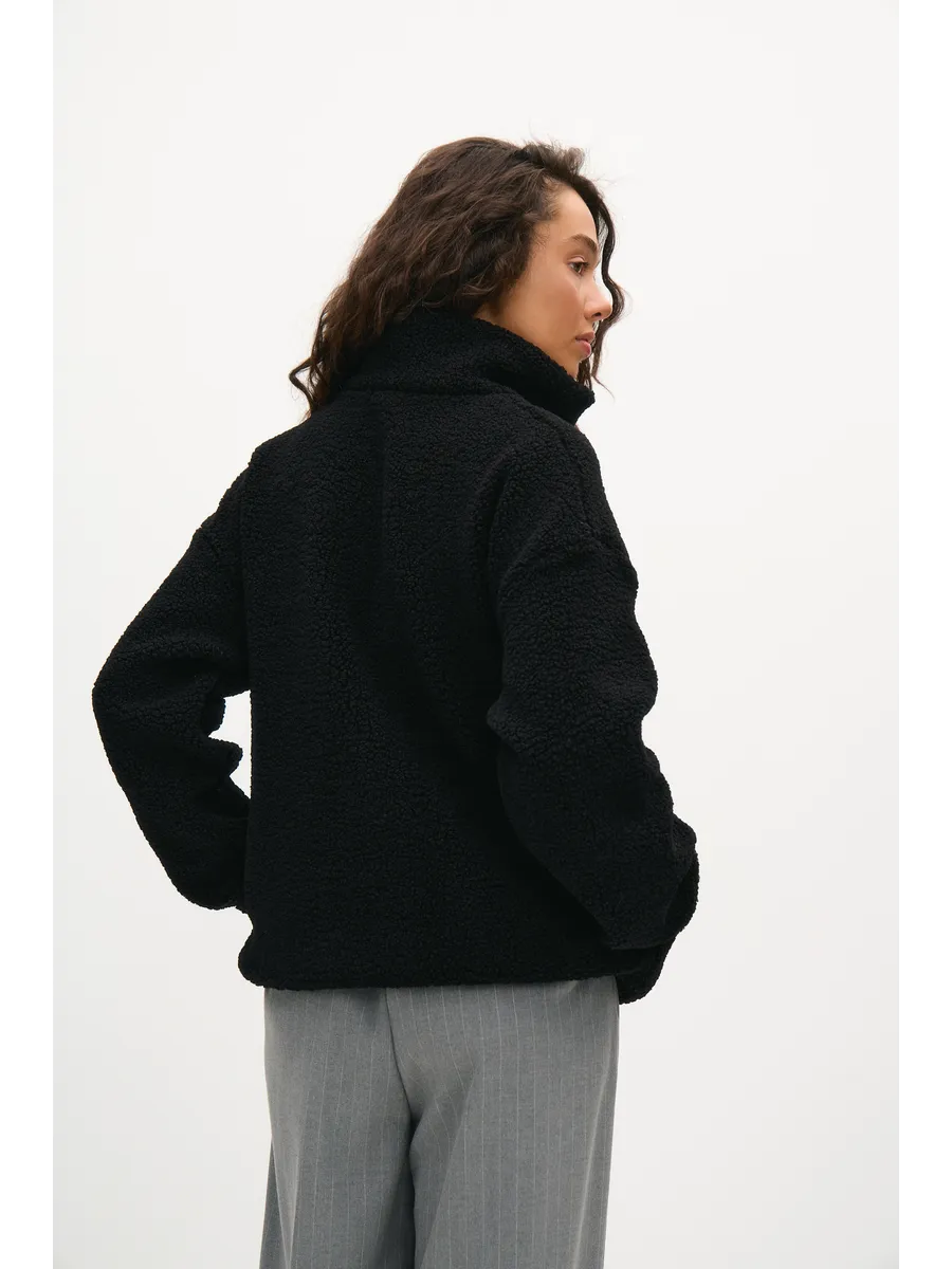 Толстовка oversize 26234-542 черный