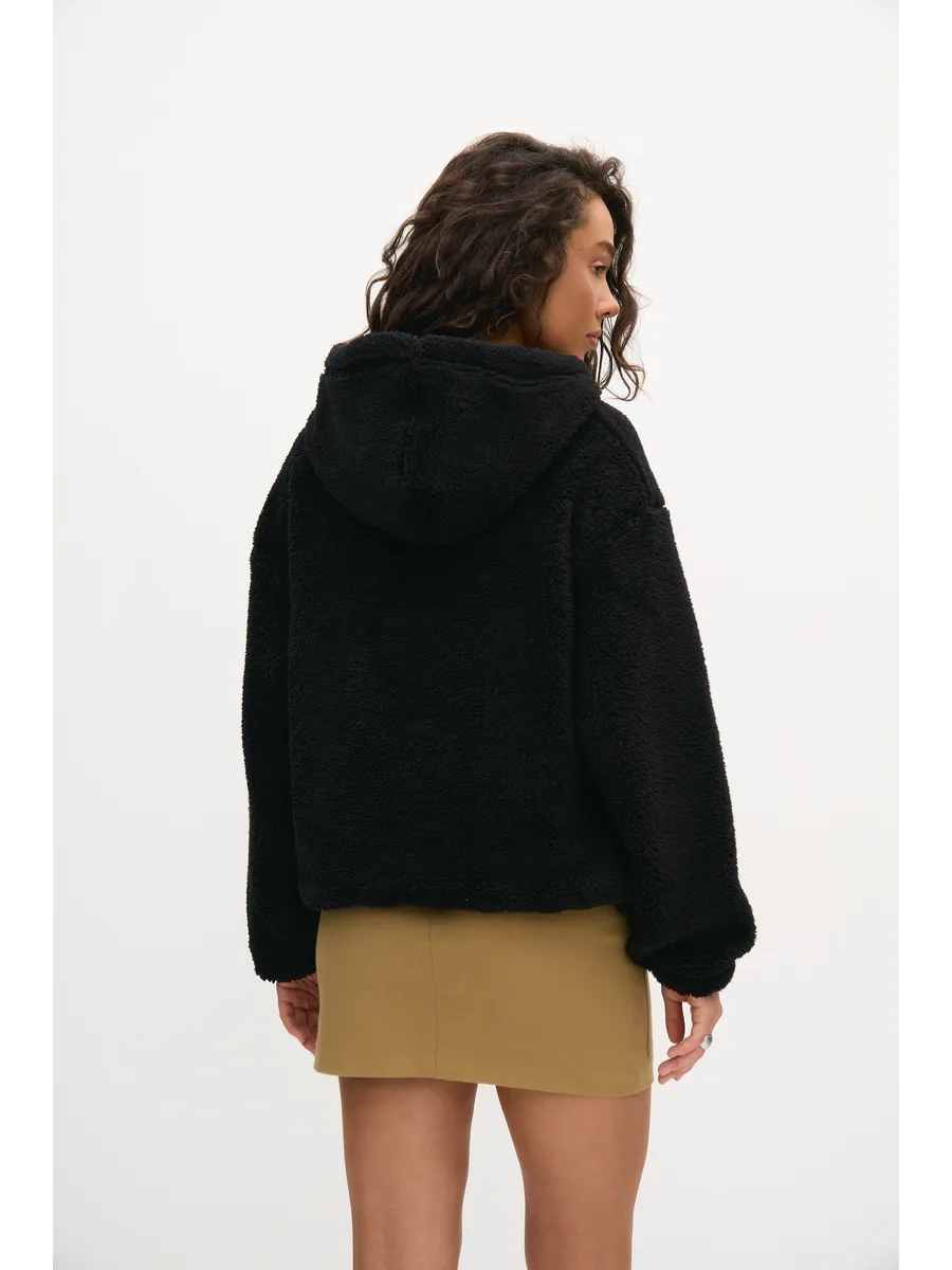Толстовка oversize 26234-546 черный