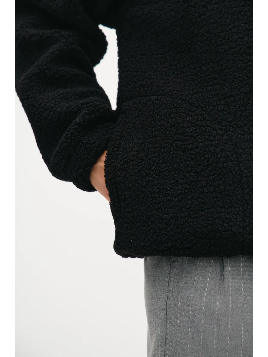 Толстовка oversize 26234-542 черный