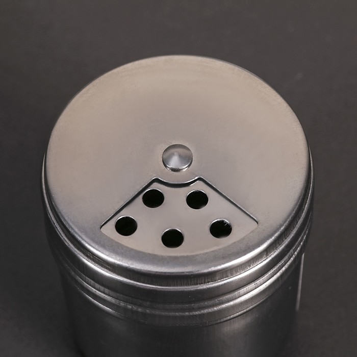 Солонка «Элиас», 150 мл, 5.4×7.5 см, нержавеющая сталь