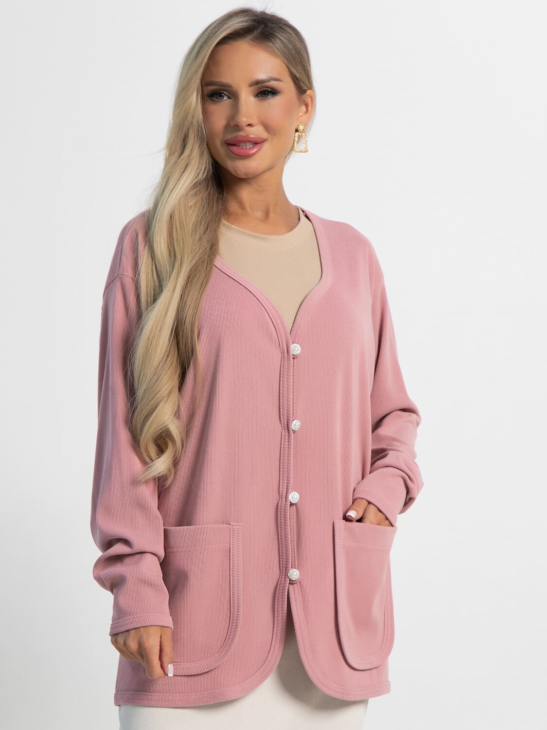 LT Collection Кардиган Б15350-39Мрозовый