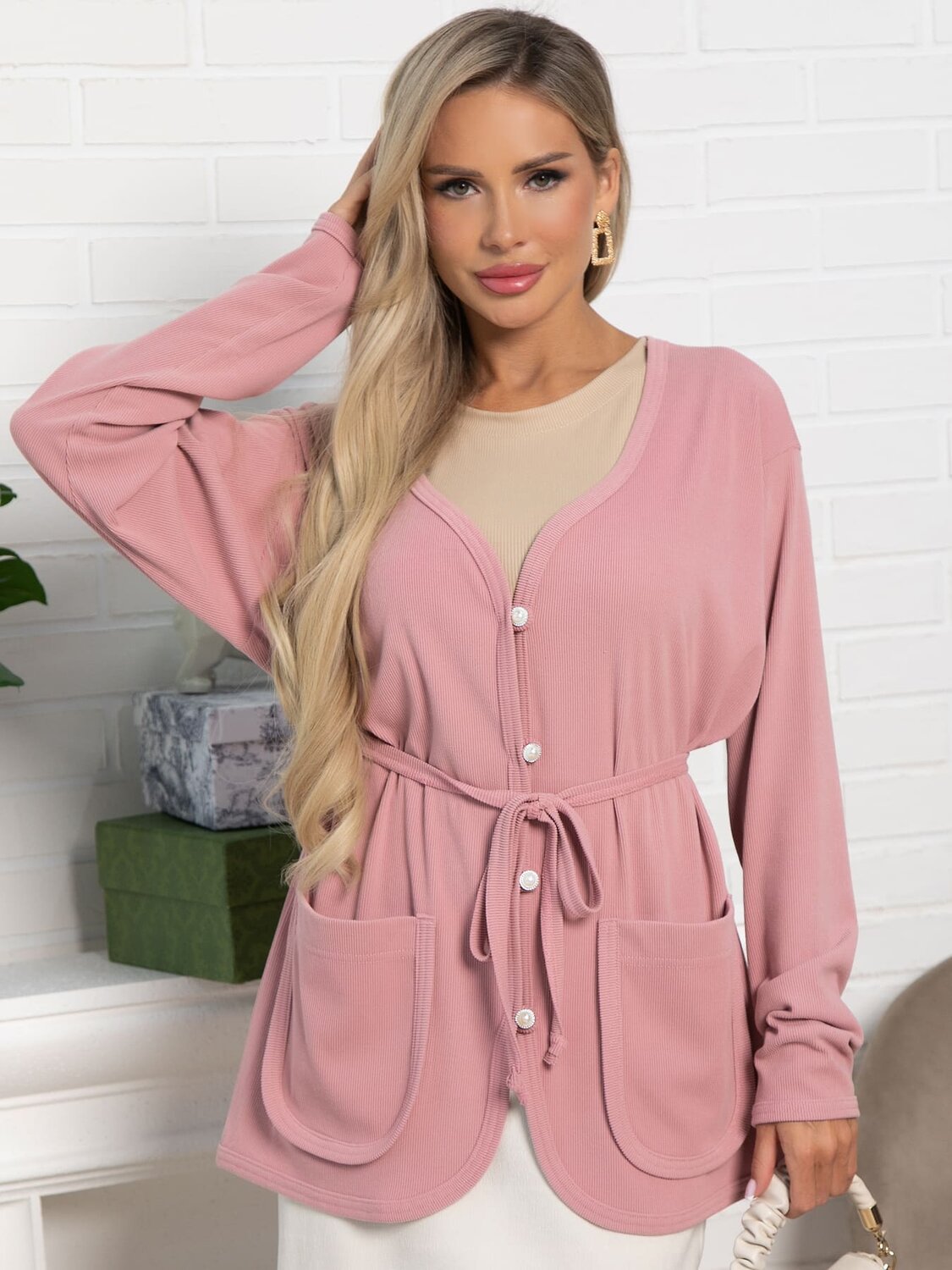 LT Collection Кардиган Б15350-39Мрозовый