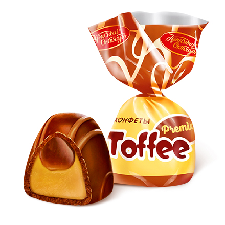 Конфеты Toffee Premio, Красный Октябрь