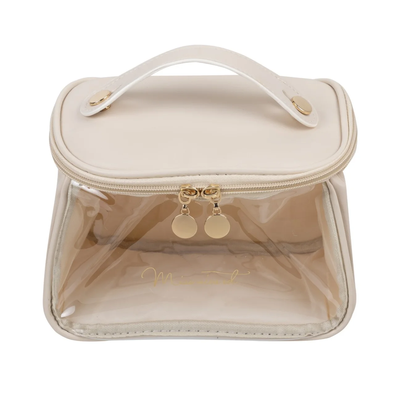 Kristaller Косметичка женская Elegant suitcase, кремовый 25060