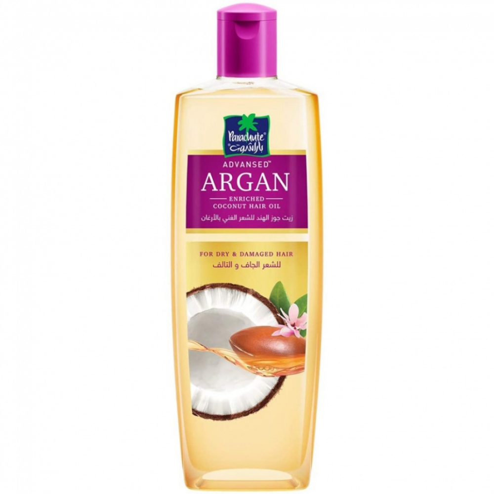 PARACHUTE ADVANSED Coconut oil Argan Кокосовое масло для волос обогащенное аргановым маслом 200мл