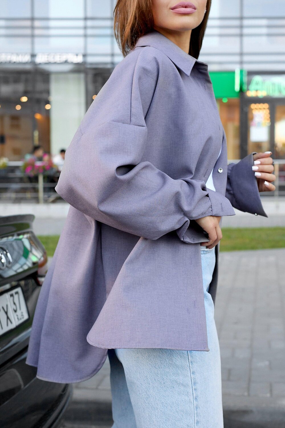 Lika Dress Рубашка 10163Кофейный