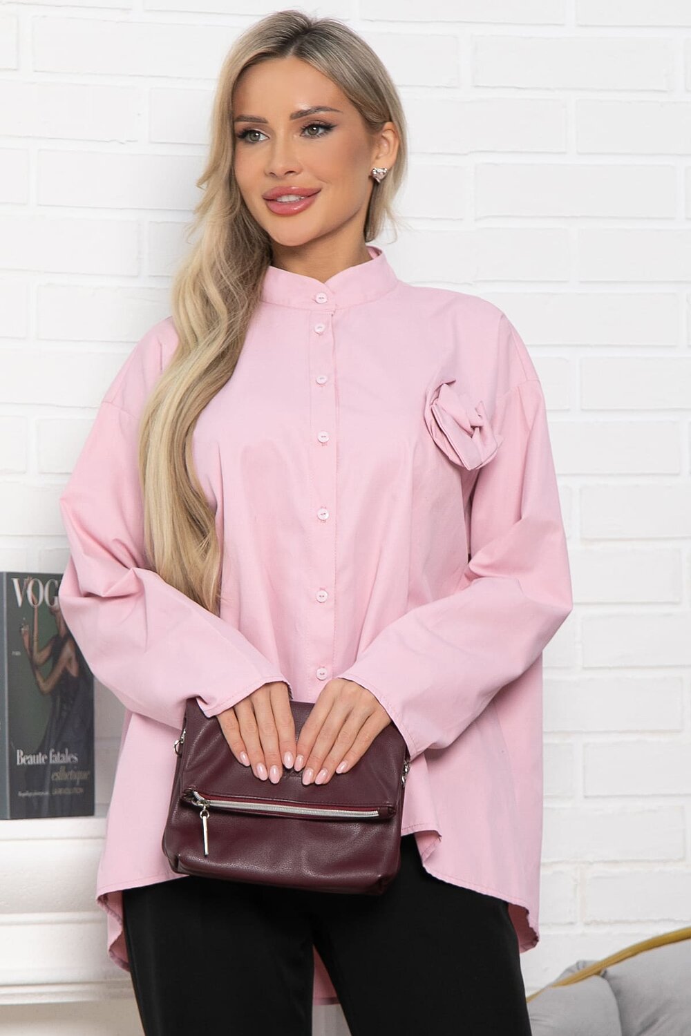 LT Collection Блуза Б15028-39Мрозовый