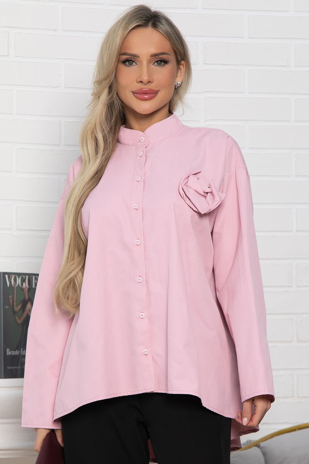 LT Collection Блуза Б15028-39Мрозовый